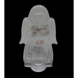 Mikasa Angels Dream Candleholder Clear Glass Elegant DesignHome Décor Religious